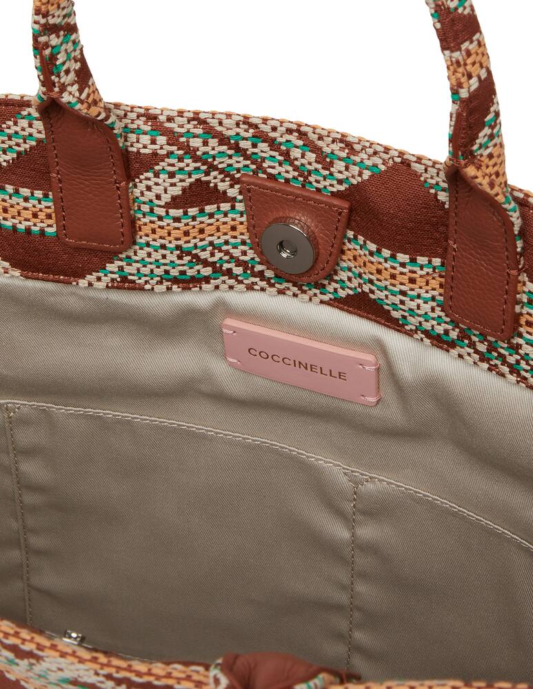 rinascente Coccinelle Tote bag in jacquard