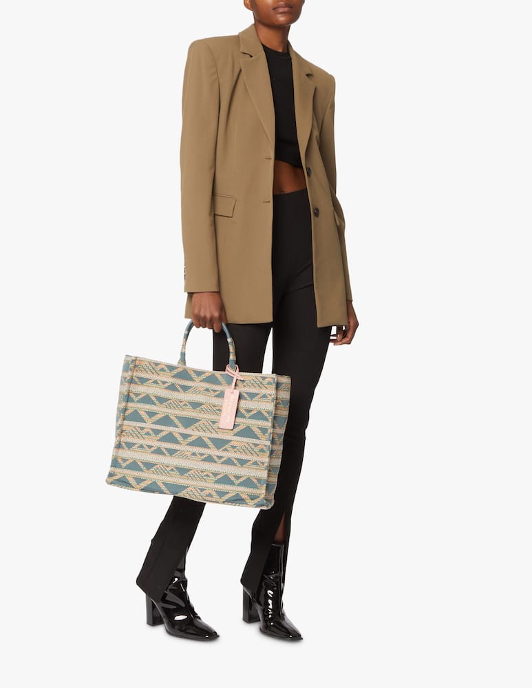 rinascente Coccinelle Borsa a mano jacquard bottalatino