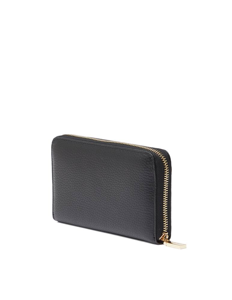 rinascente Coccinelle Portafoglio in pelle martellata - nero