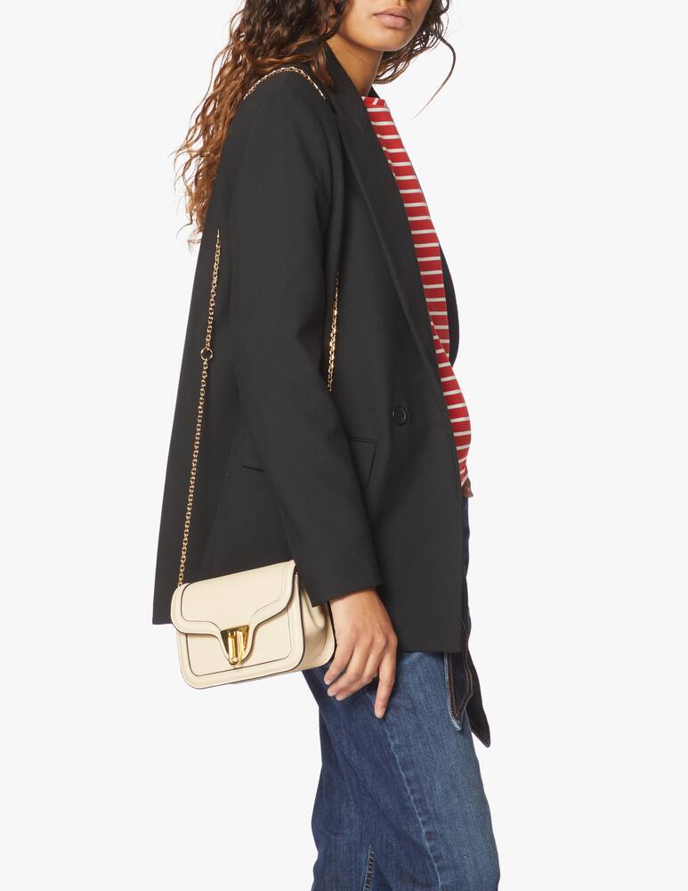 rinascente Coccinelle Marvin twist crossbody bag - white