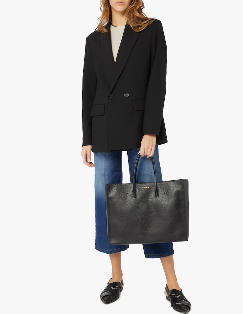 rinascente Coccinelle Borsa a mano in pelle Myrtha - nero