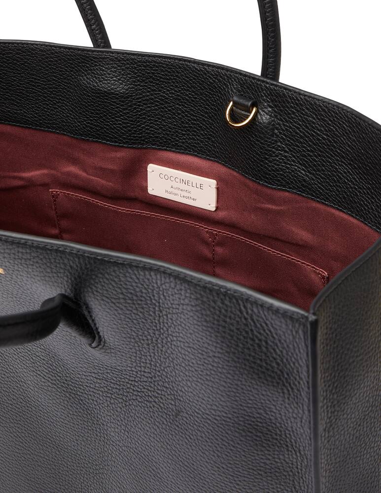 rinascente Coccinelle Borsa a mano in pelle Myrtha - nero