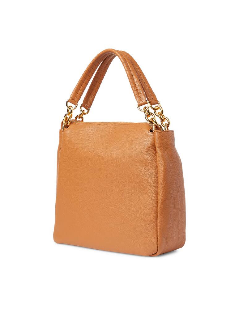 rinascente Coccinelle Borsa a mano in pelle martellata Maelody - marrone