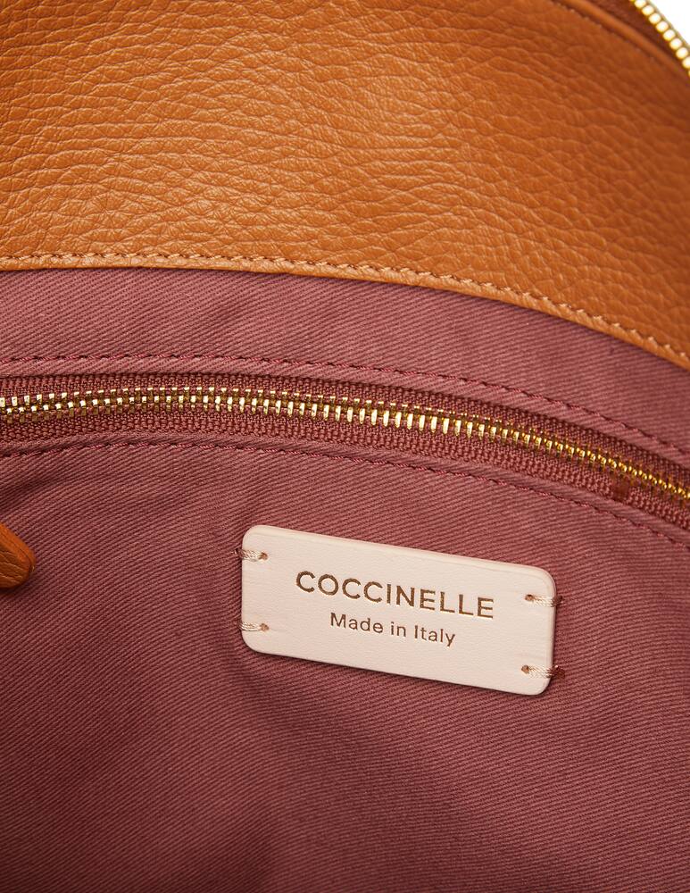 rinascente Coccinelle Borsa a mano in pelle martellata Maelody - marrone