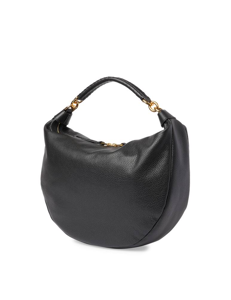 rinascente Coccinelle Maelody grained leather handbag - black