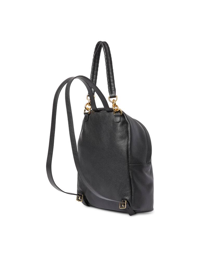 rinascente Coccinelle Zaino in pelle martellata Maelody - nero