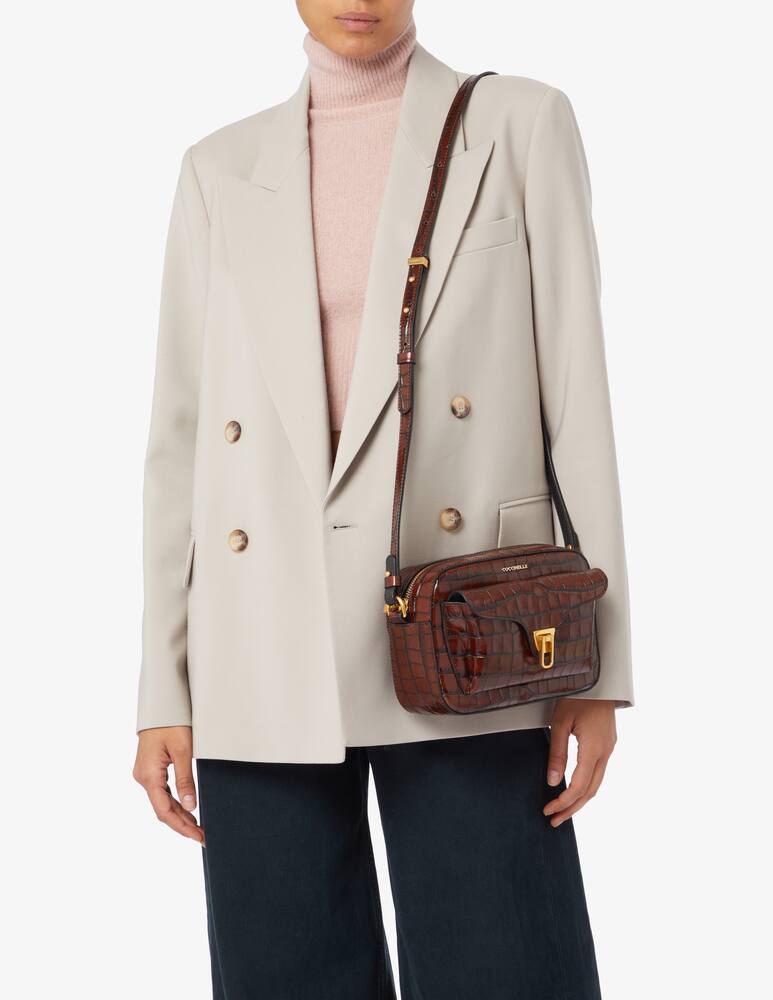 Coccinelle Beat medium shoulder bag - Brown - picture 1 Coccinelle Beat medium shoulder bag - Brown - picture 1