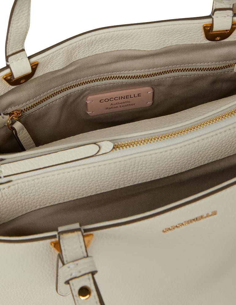 rinascente Coccinelle Borsa a spalla Lea - bianco