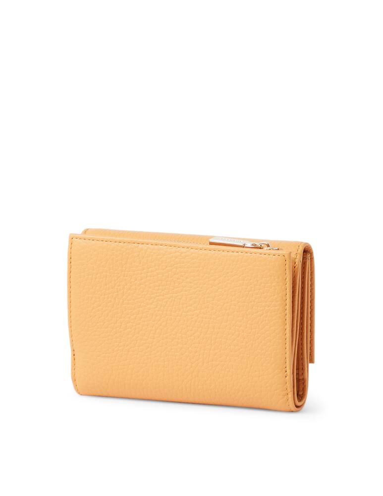 rinascente Coccinelle Metallic Soft M wallet - orange