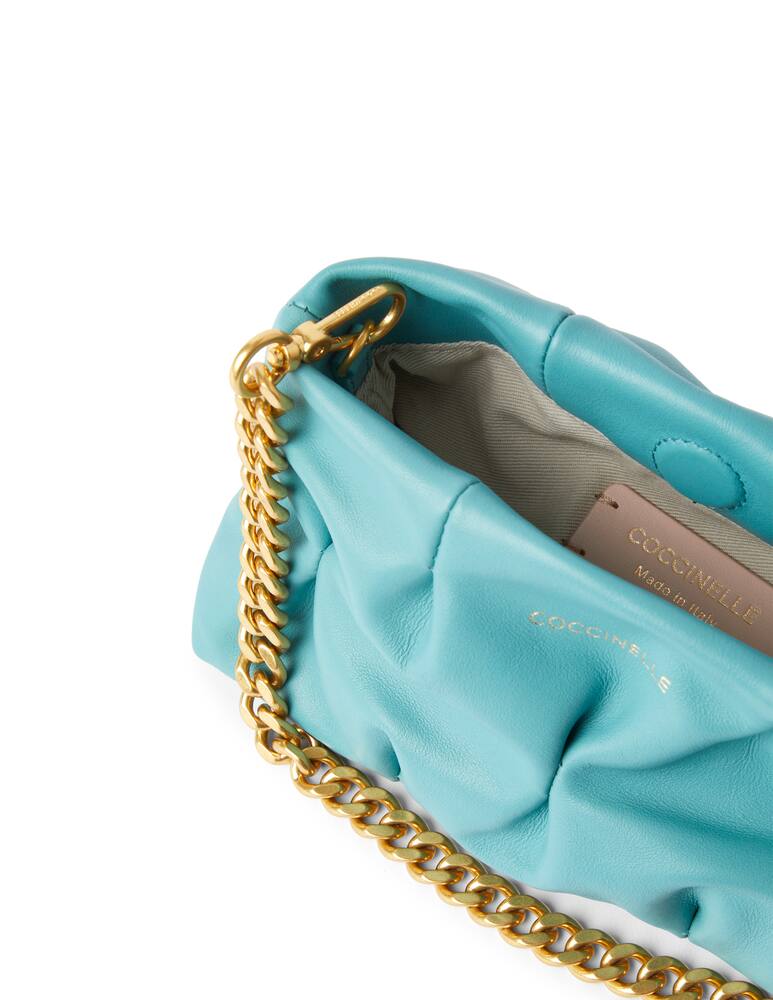 rinascente Coccinelle Pochette Ophelie Goodie XS - azzurro