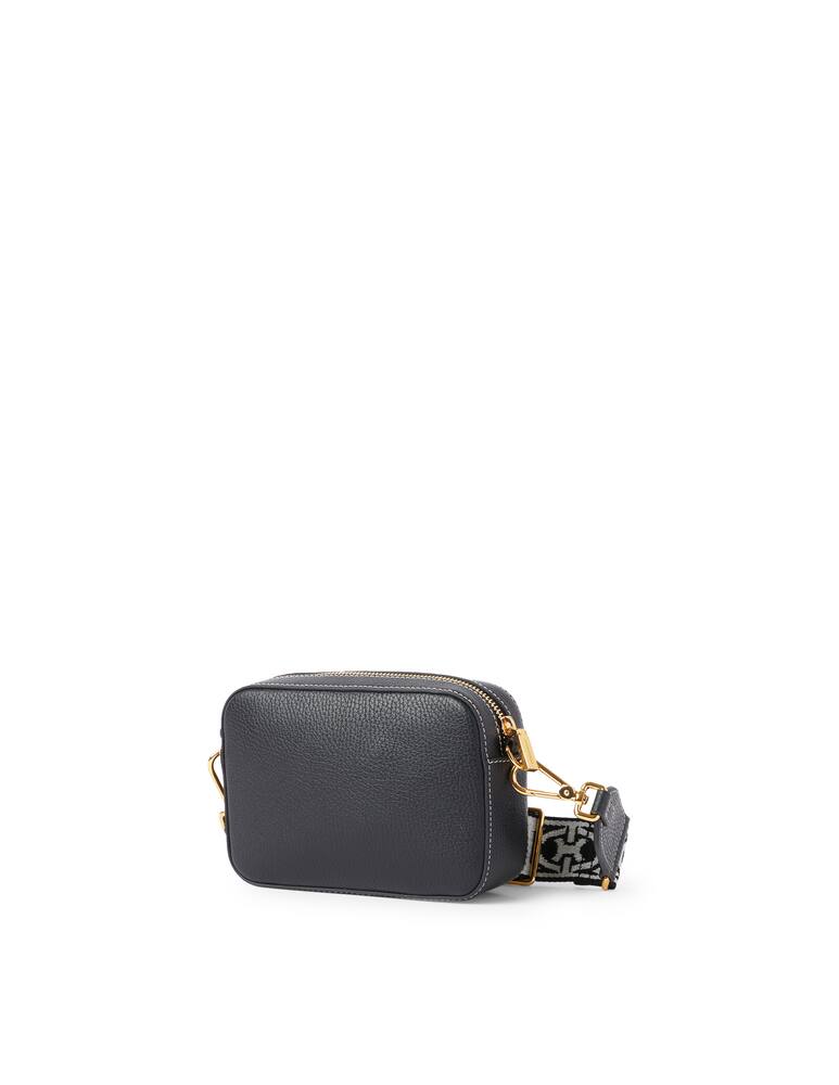 rinascente Coccinelle Beat XS crossbody bag with strap logo - black