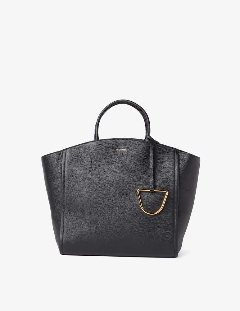 rinascente Coccinelle Borsa shopper maxi Loden - Nero