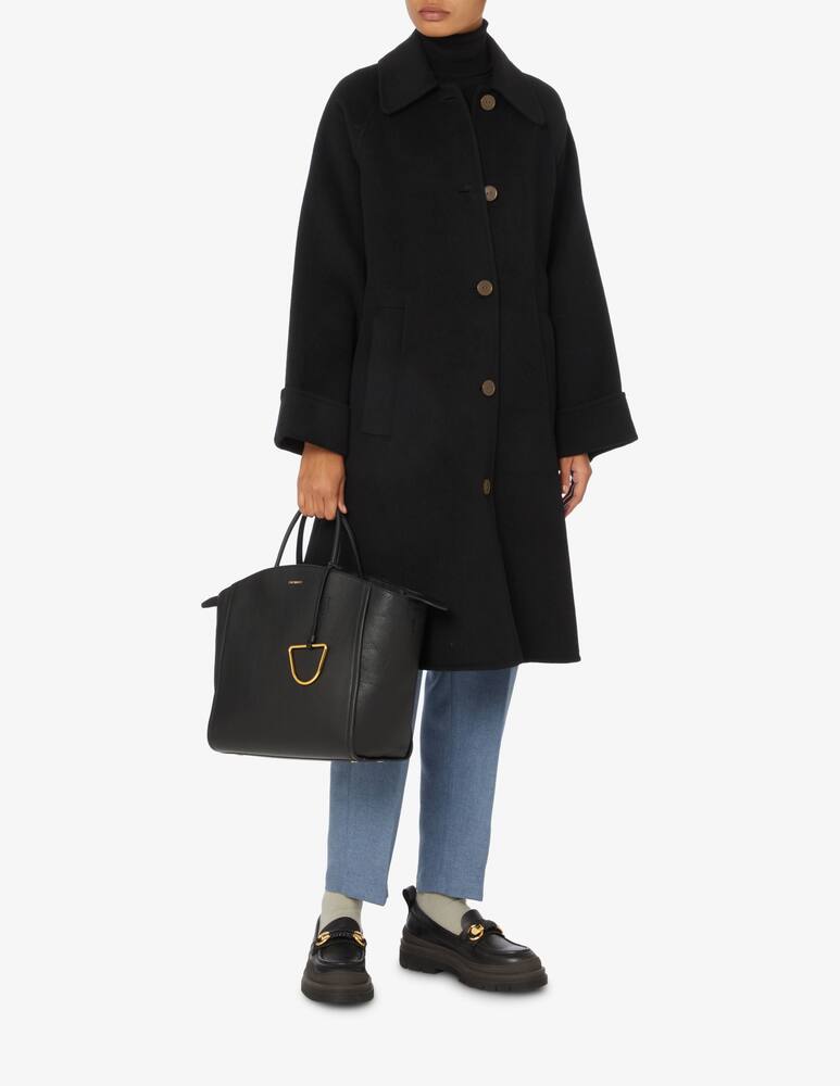 rinascente Coccinelle Borsa shopper maxi Loden - Nero