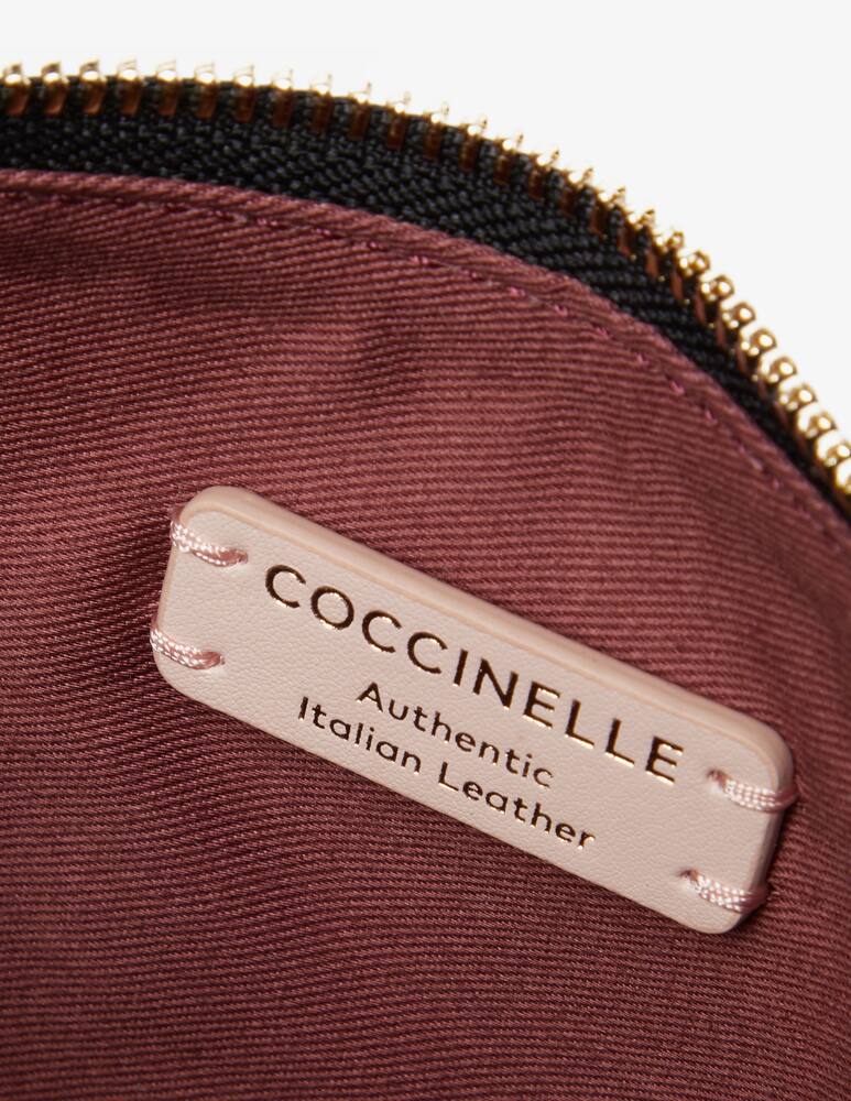 rinascente Coccinelle Mereveille Croco Shiny bag - Black