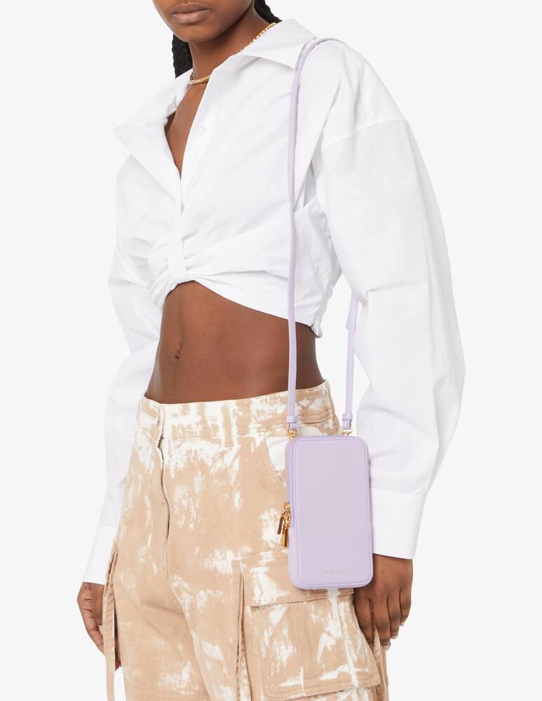 rinascente Coccinelle Tracolla porta cellulare in pelle Flor