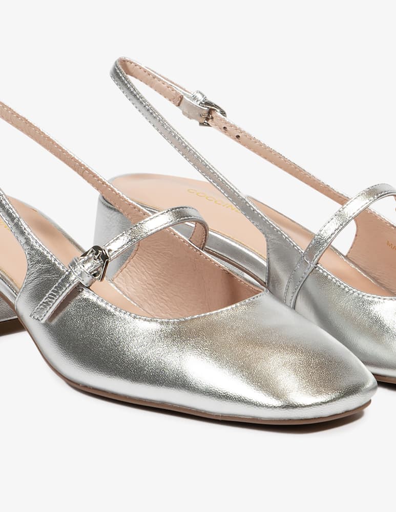 Coccinelle Maryjane slingback in Magalu leather - picture 2