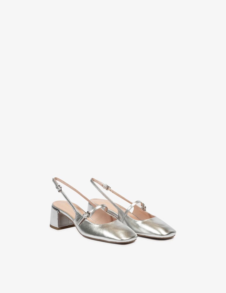 Coccinelle Maryjane slingback in Magalu leather - picture 4