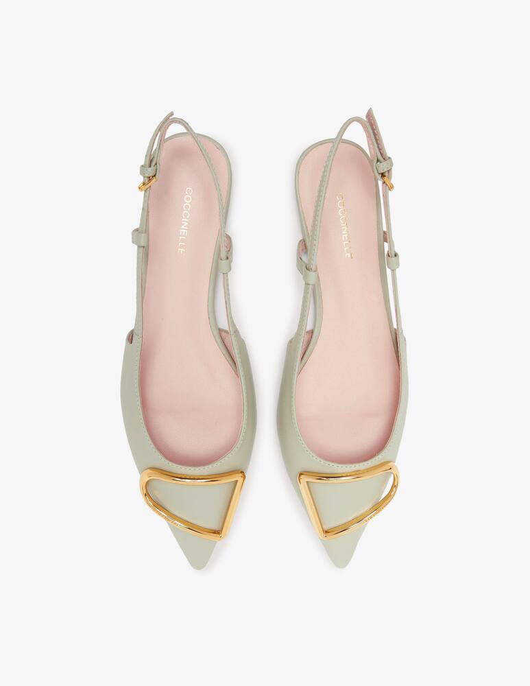 rinascente Coccinelle Himma leather slingback