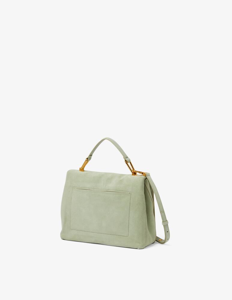 rinascente Coccinelle Borsa Liya con patta in pelle scamosciata