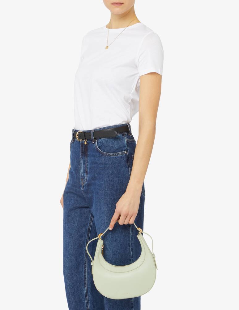 rinascente Coccinelle Whisper half moon bag