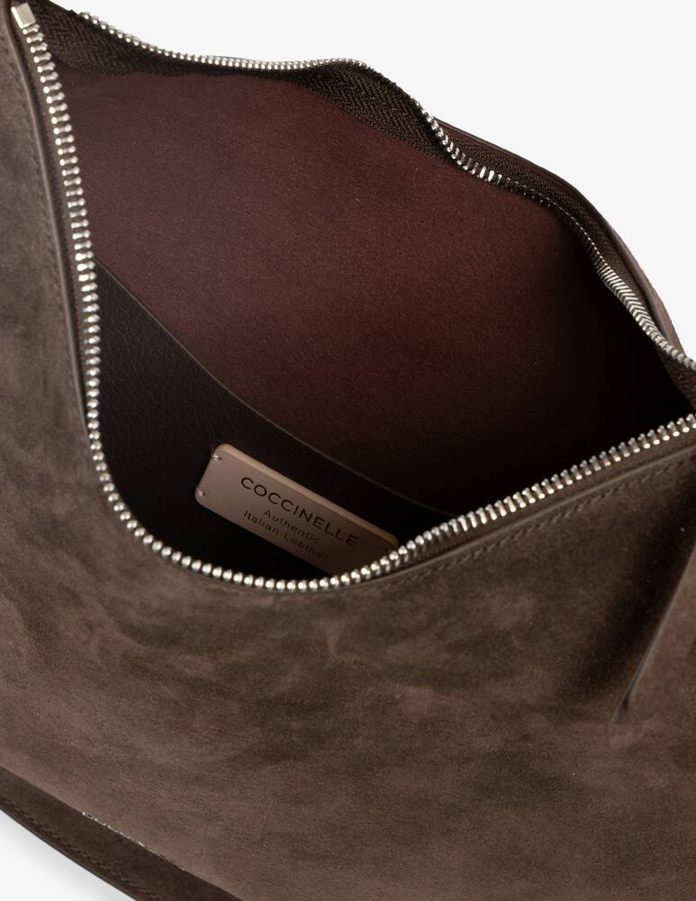 rinascente Coccinelle Bora hobo L in camoscio Sunup