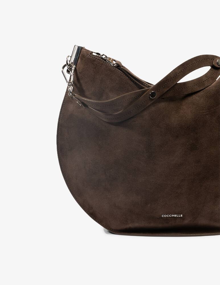 rinascente Coccinelle Bora hobo L in camoscio Sunup