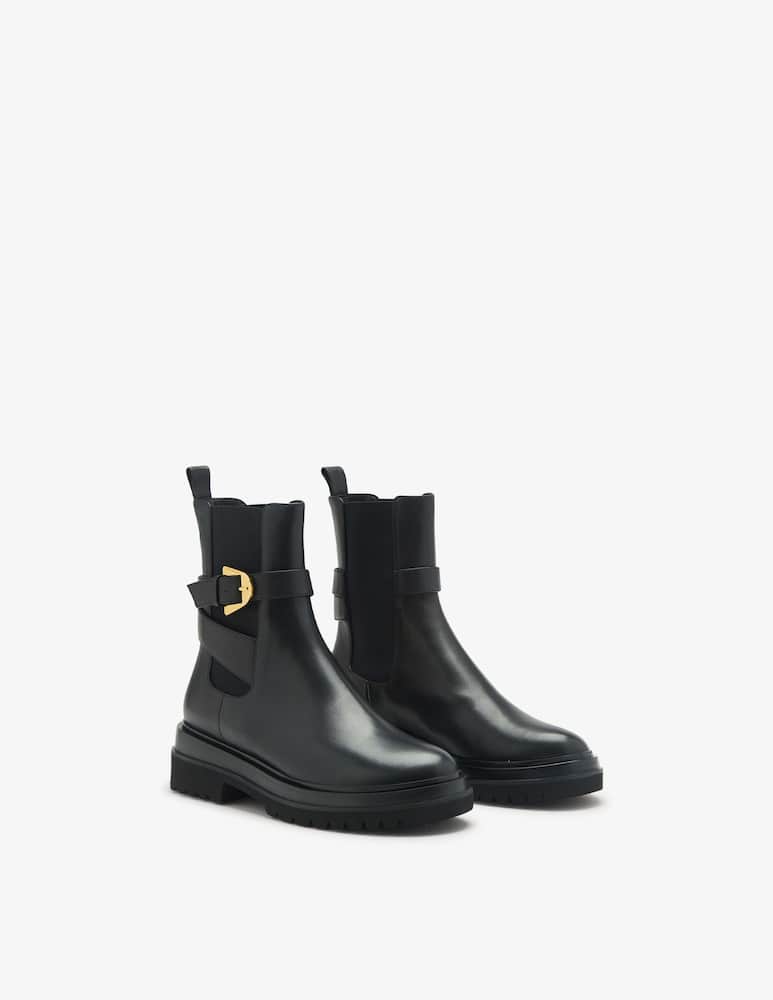 rinascente Coccinelle Stivali chelsea con fibbia Dorian