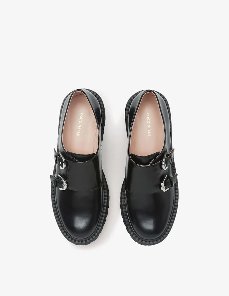 Coccinelle Stringate carro 2fibbie Lord monk - immagine 3 Coccinelle Stringate carro 2fibbie Lord monk - immagine 3