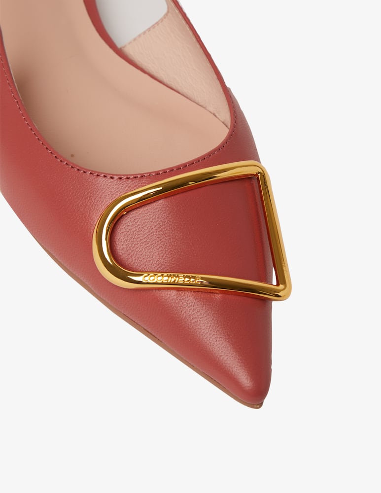 rinascente Coccinelle Himma leather slingback