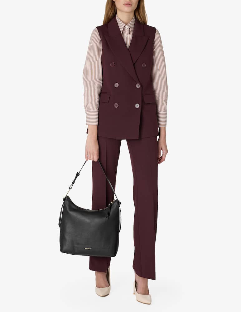 rinascente Coccinelle Borsa hobo con zip Malory L