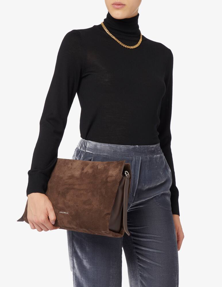 rinascente Coccinelle Borsa a spalla in camoscio M Bohem