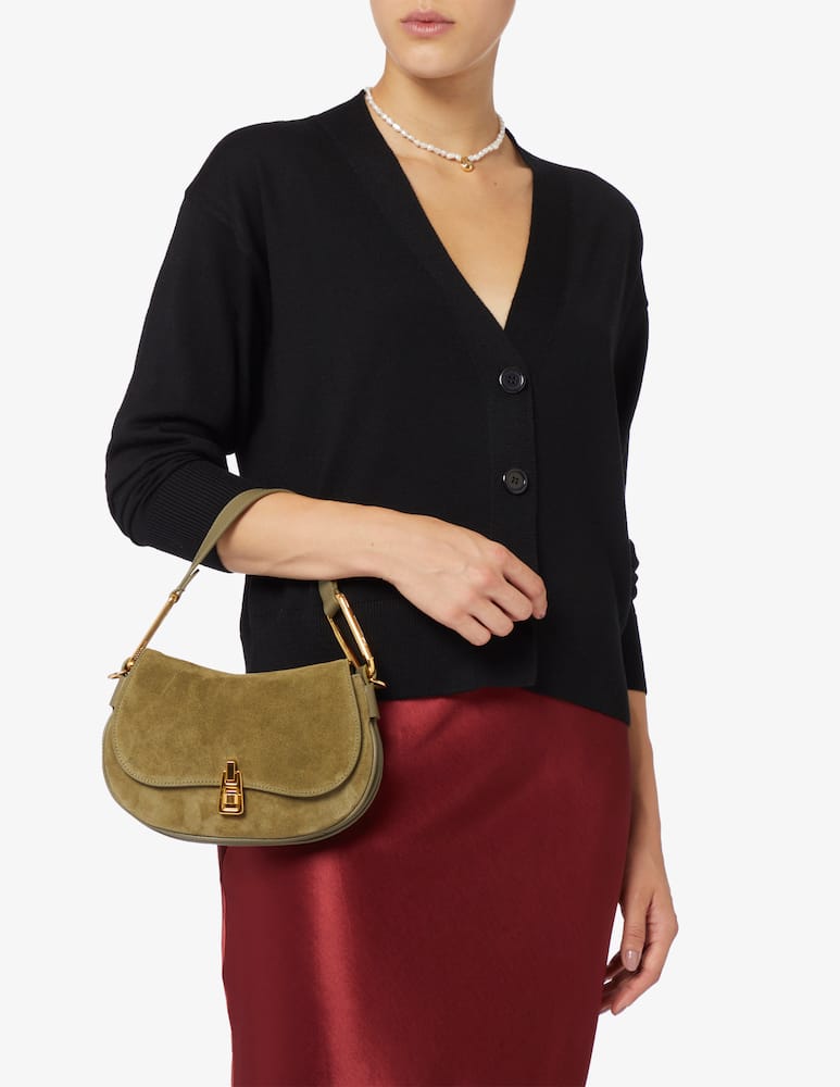 rinascente Coccinelle Borsa a spalla in camoscio S Magie