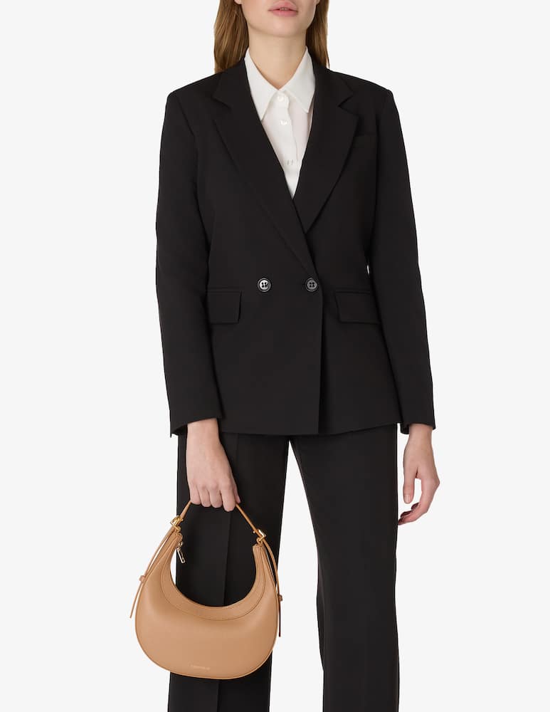 rinascente Coccinelle Whisper half moon bag