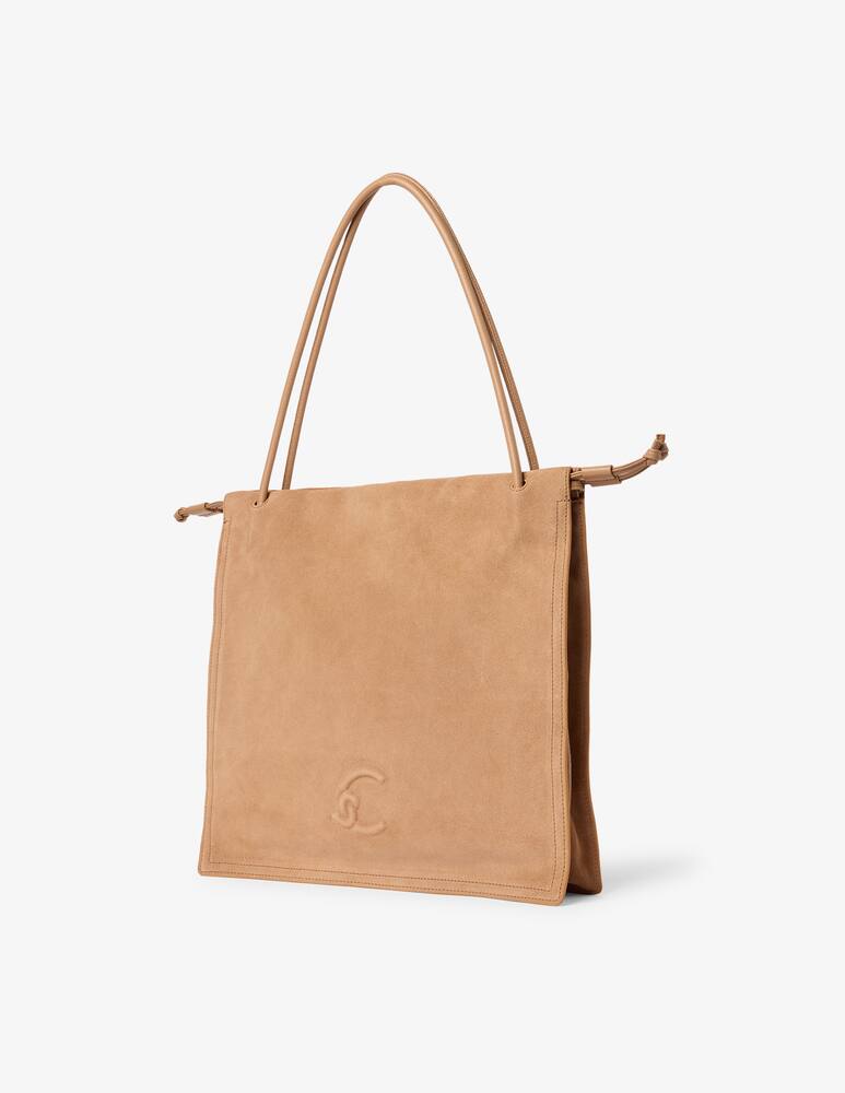 rinascente Coccinelle Dulse suede shopper bag