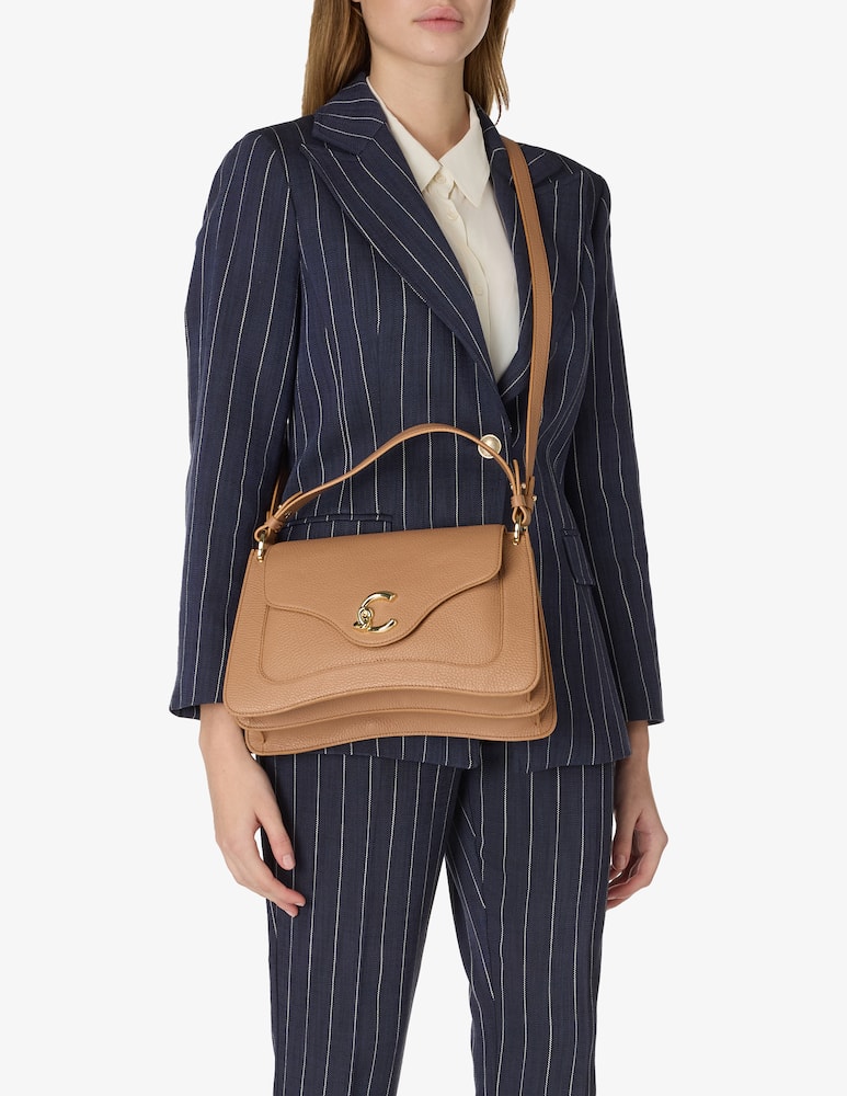 rinascente Coccinelle C-me M leather crossbody bag