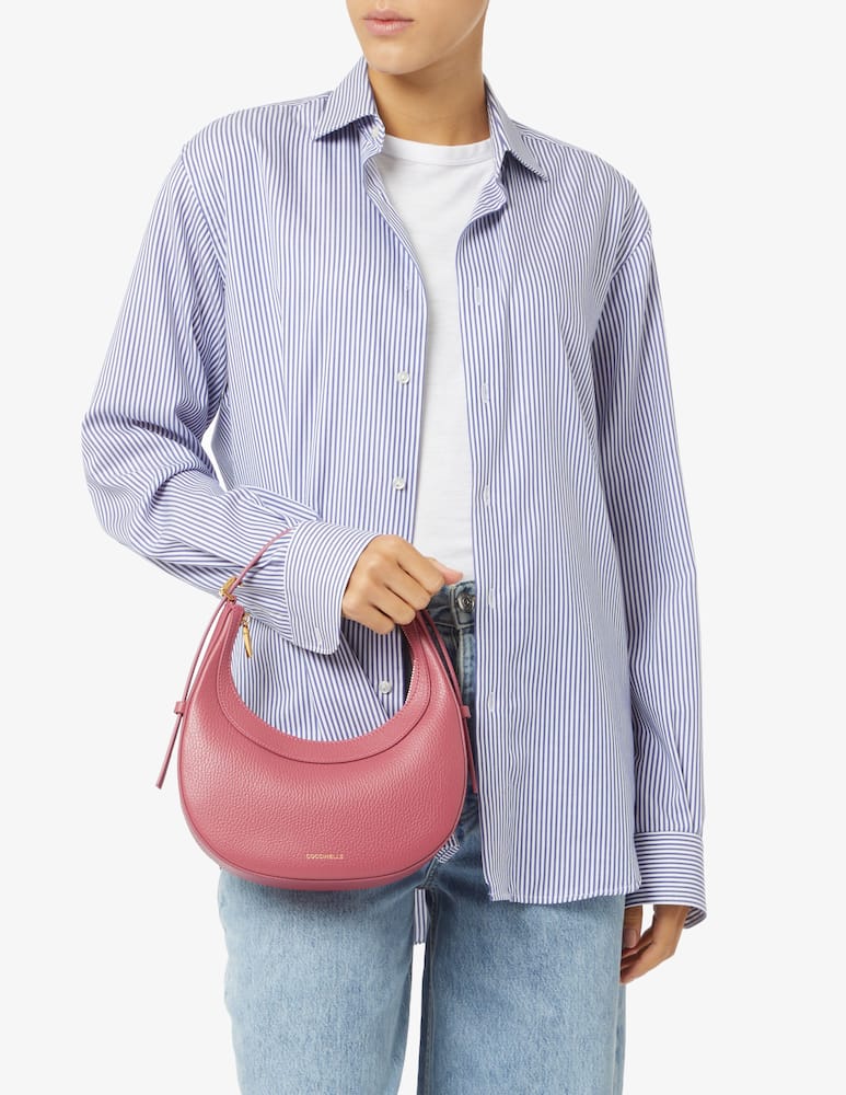 rinascente Coccinelle Whisper S half moon bag