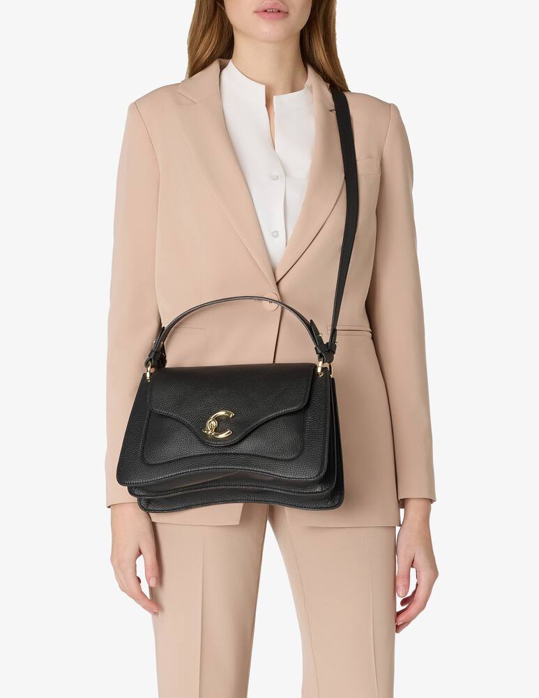 rinascente Coccinelle Flap leather handbag