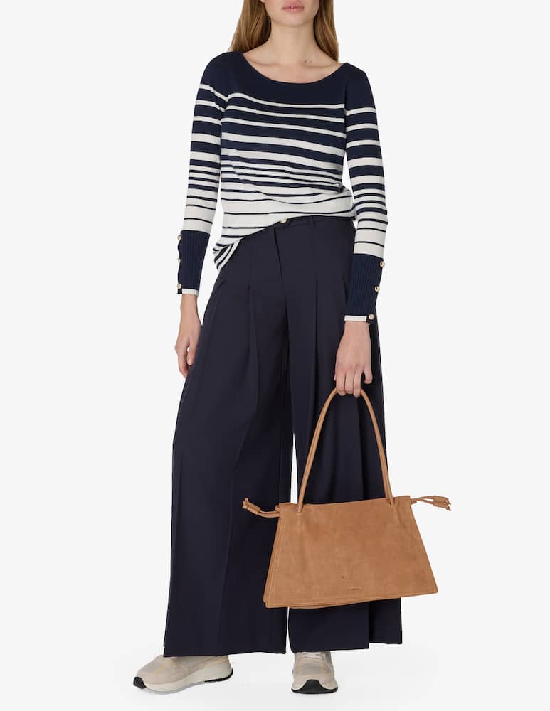 rinascente Coccinelle Borsa shopper in suede Dulse