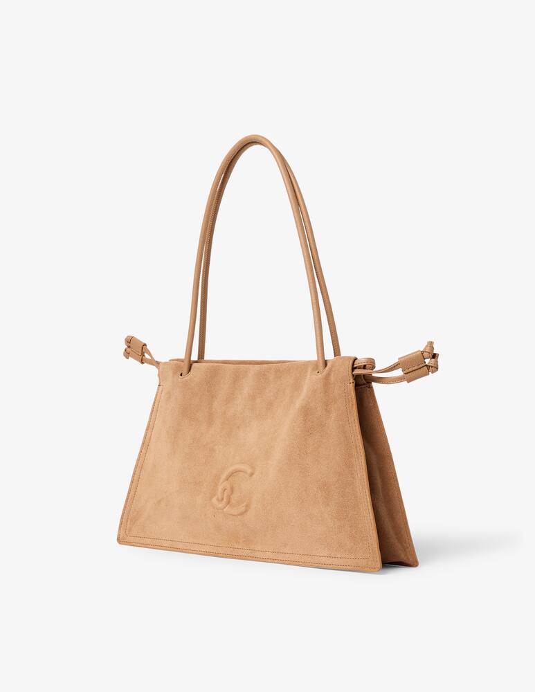 rinascente Coccinelle Borsa shopper in suede Dulse