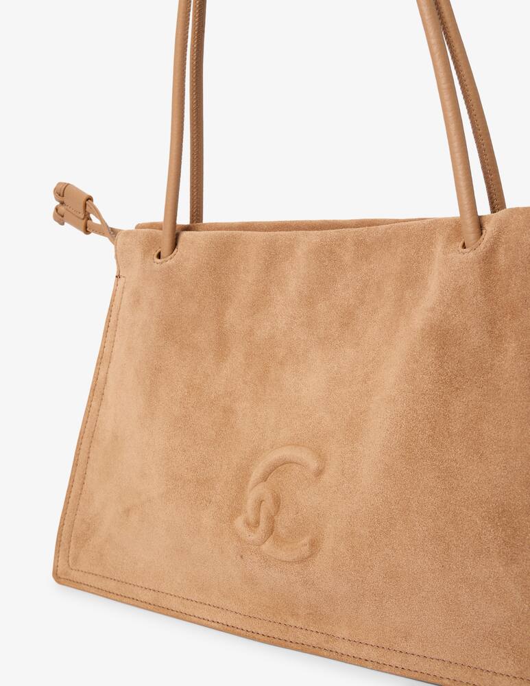 rinascente Coccinelle Borsa shopper in suede Dulse