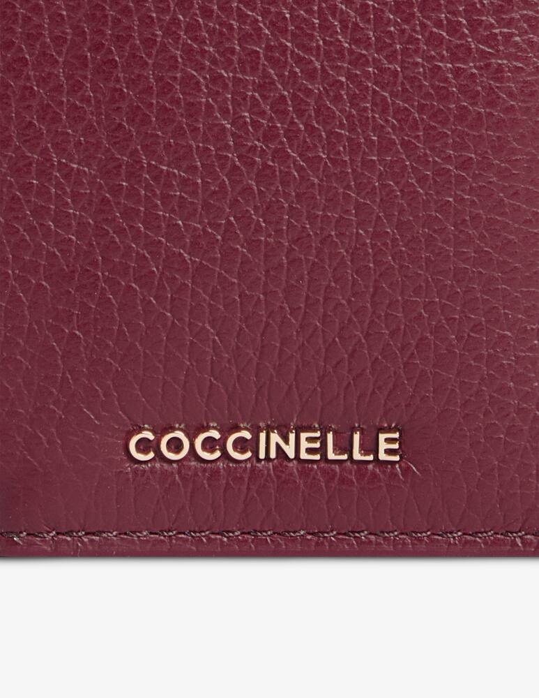 rinascente Coccinelle Metallic Soft wallet
