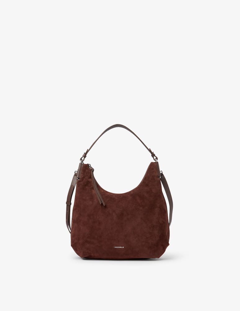 rinascente Coccinelle Rebekka L suede hobo bag