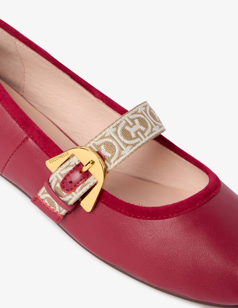 rinascente Coccinelle Ballerine in pelle Beatriz