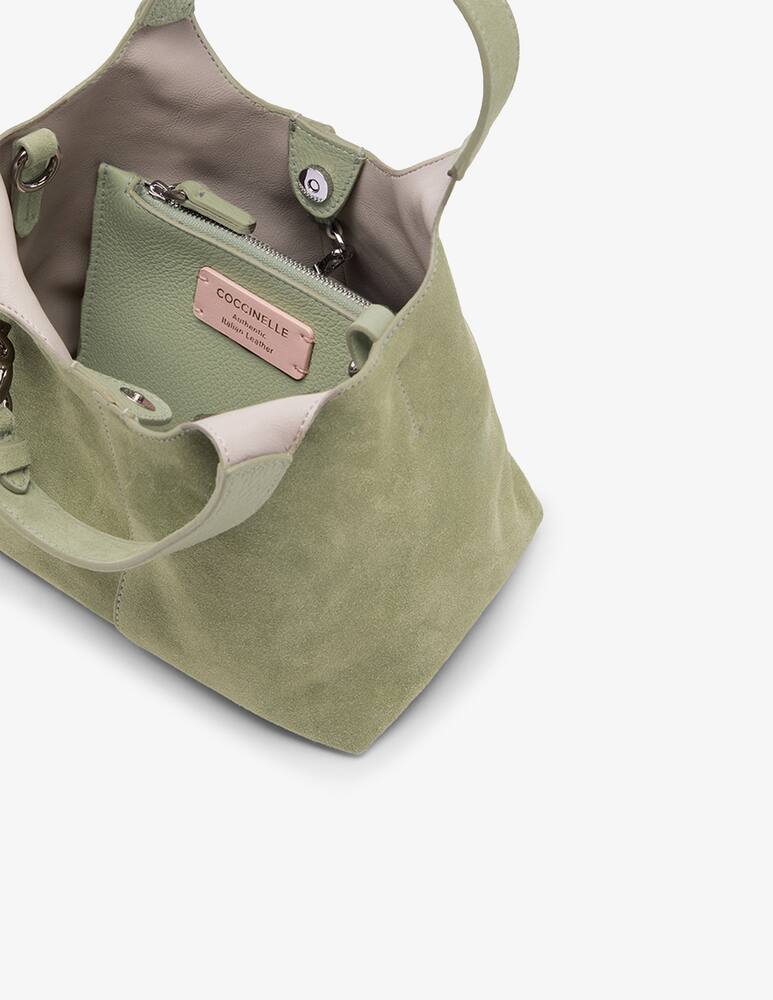 rinascente Coccinelle Suede mini C-Easy tote bag