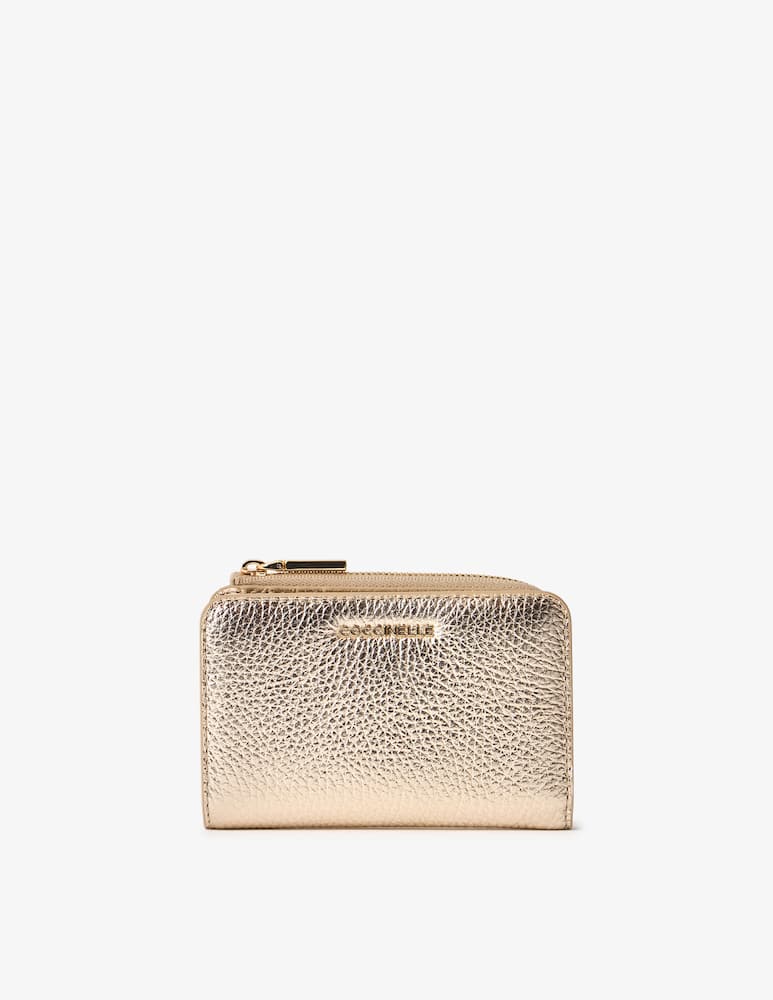 rinascente Coccinelle Pebbled zip wallet