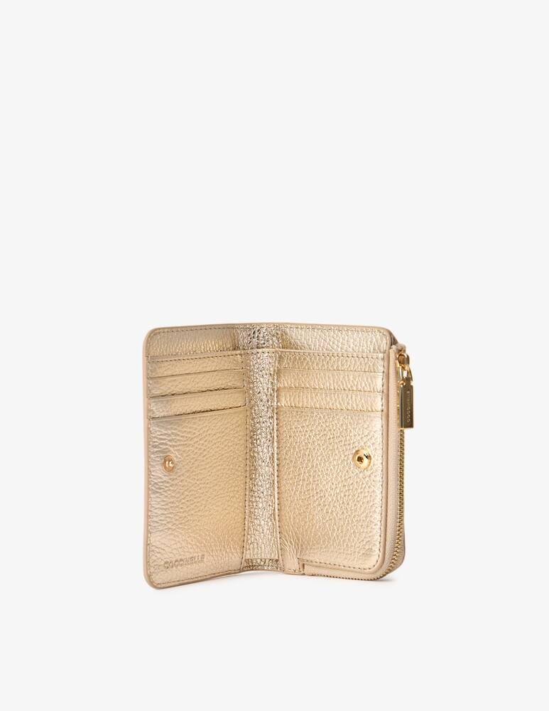 rinascente Coccinelle Pebbled zip wallet