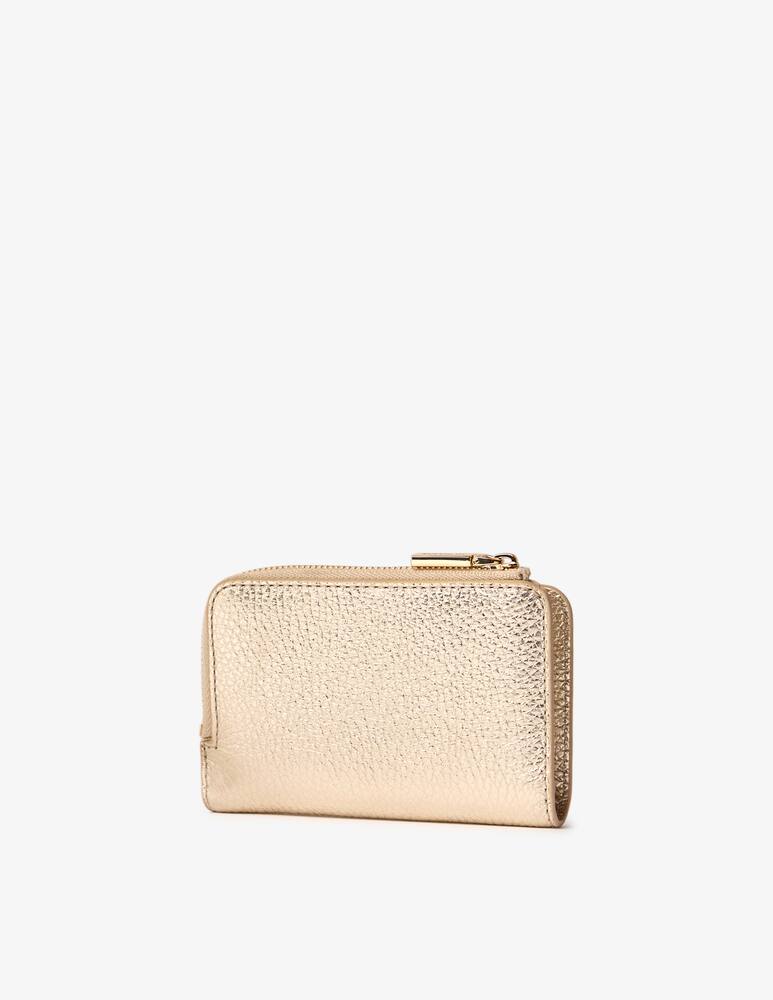 rinascente Coccinelle Pebbled zip wallet