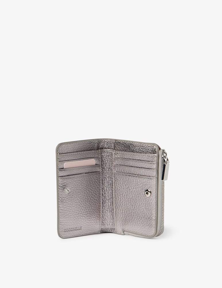 rinascente Coccinelle Portafoglio con cerniera Metallic Soft