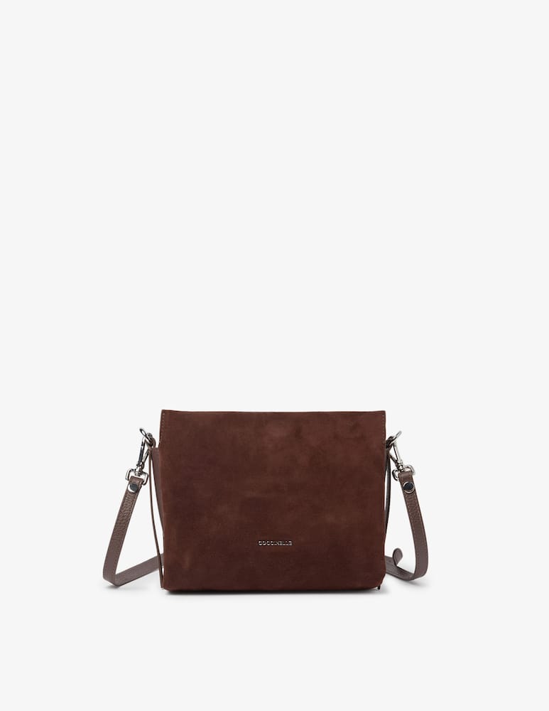 rinascente Coccinelle Boheme S suede shoulder bag