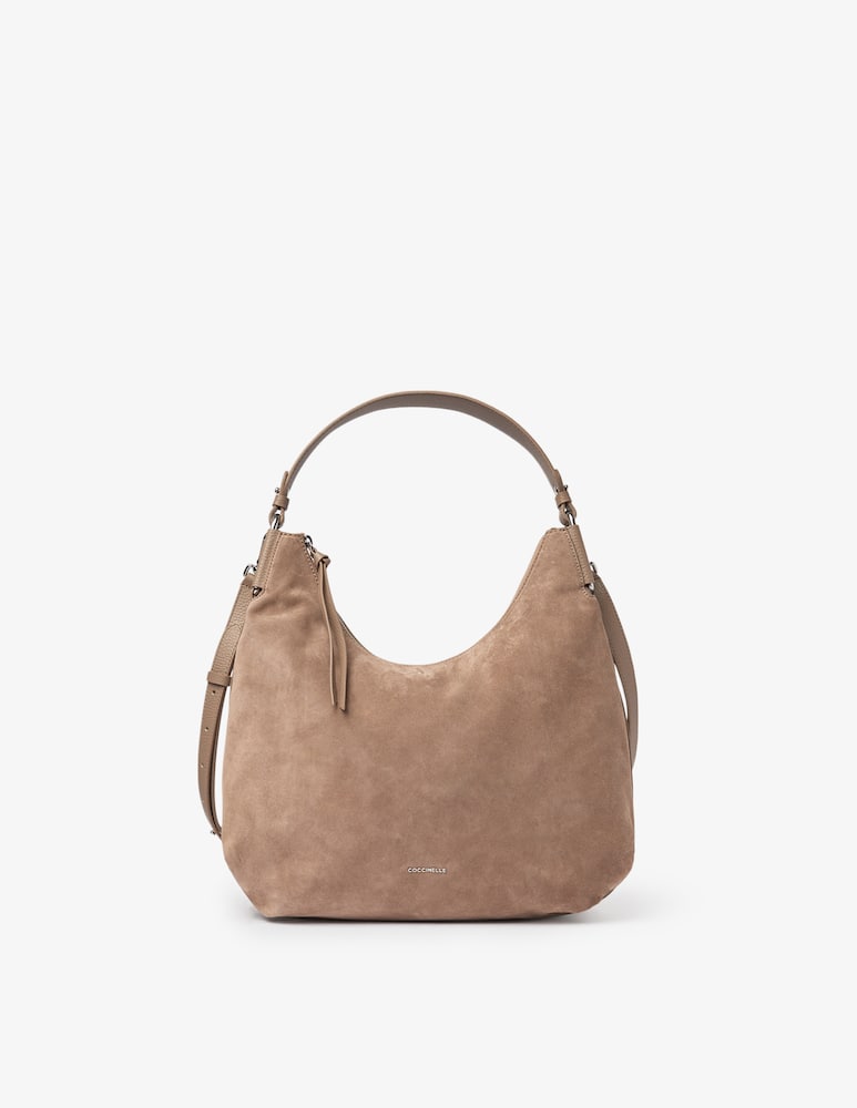rinascente Coccinelle Rebekka L suede hobo bag